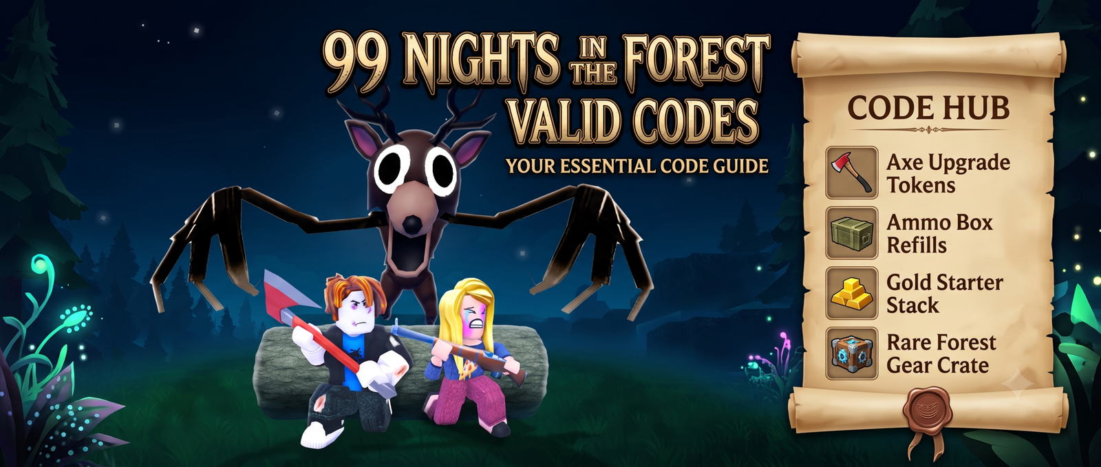 99 Nights in the Forest codes for September 2026