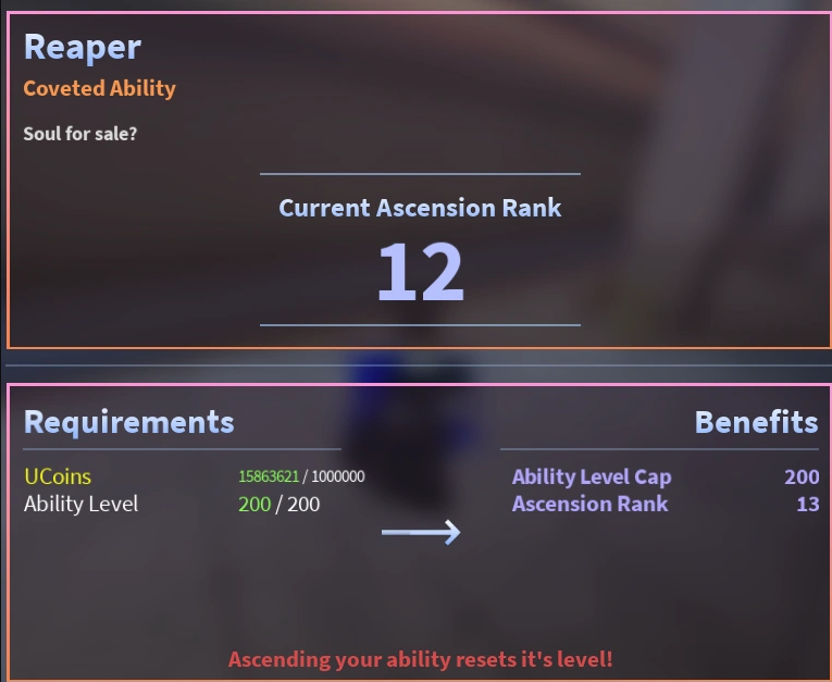 Ascensions in Roblox A Universal Time (AUT)