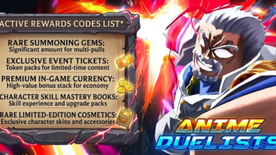 Roblox Anime Duelists codes banner