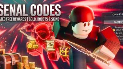 Roblox Arsenal codes banner