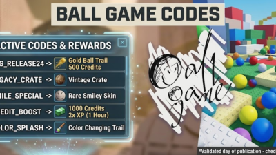 Roblox Ball Game codes banner