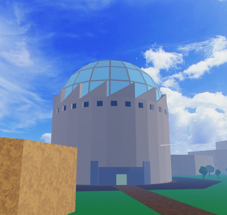 Factory Exterior in Roblox Blox Fruits