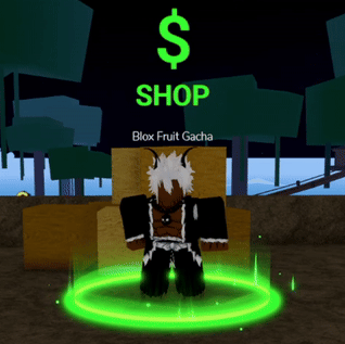 Fruit Gacha in Roblox Blox Fruits