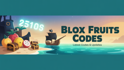 Blox Fruits codes banner