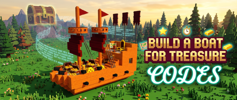Roblox Build a Boat for Treasure codes banner