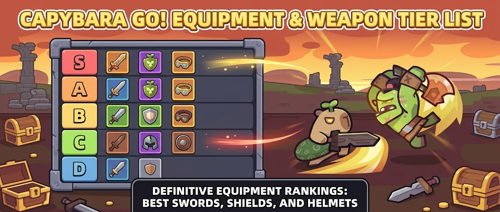 Capybara GO! Equipment Tier List – All Weapons and Gear Ranked (September 2026)