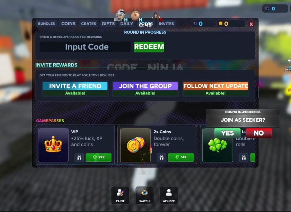 Chameleon code redeem