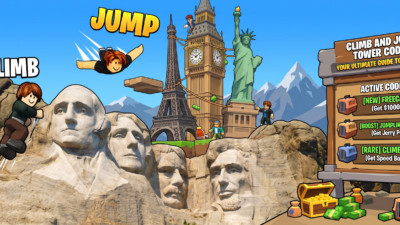 Roblox Climb and Jump Tower codes banner