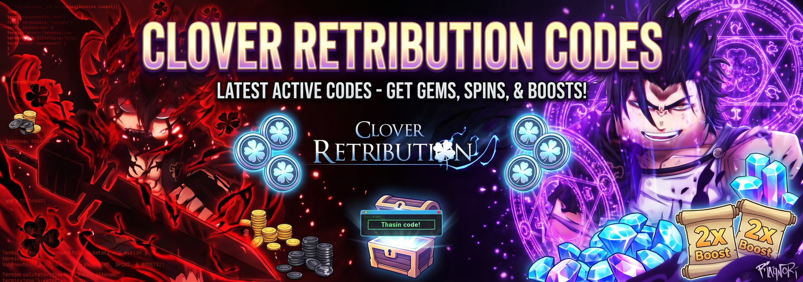 Roblox Clover Retribution codes for September 2026 – Free Spins of All Types