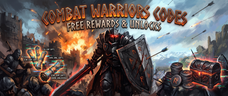Roblox Combat Warriors codes banner