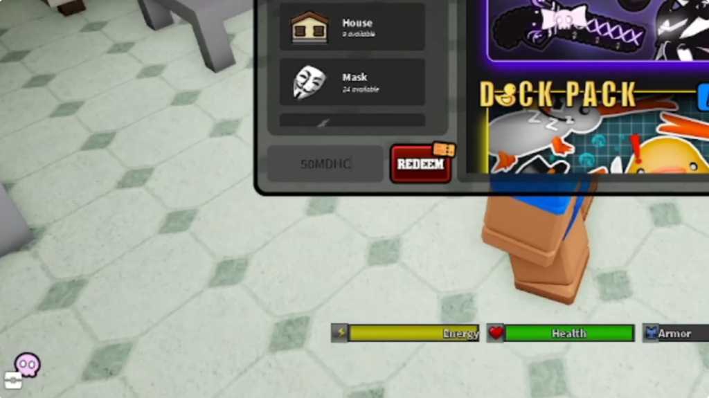 Da Hood code redeem