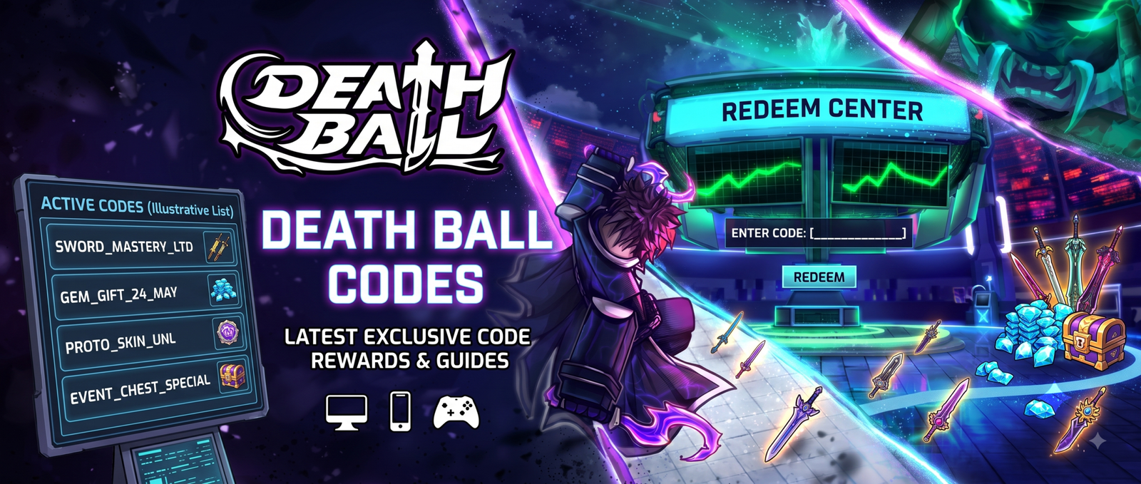 Death Ball codes for September 2026
