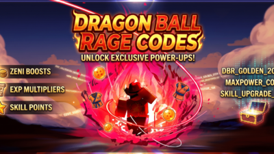 Roblox Dragon Ball Rage codes banner