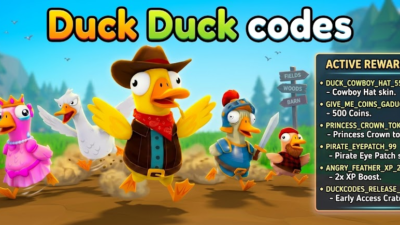 Roblox Duck Duck codes banner