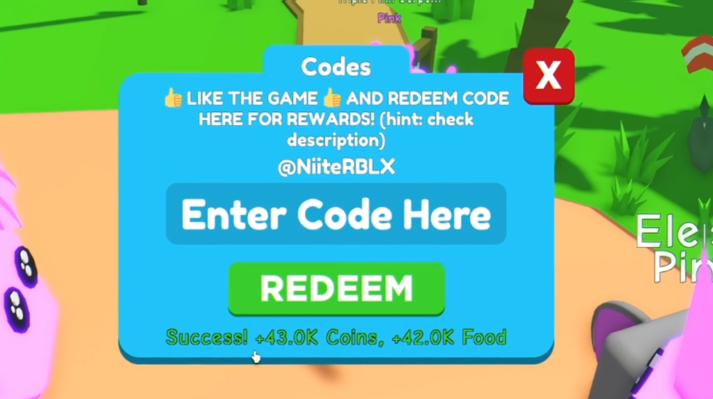 Eating Simulator code redeem