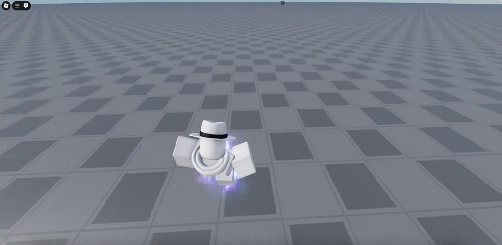 Slide Hopping movement style in Roblox Evade