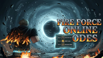 Roblox Fire Force Online codes banner