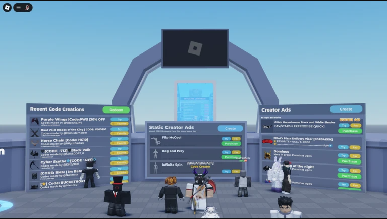 Roblox Flex UGC game