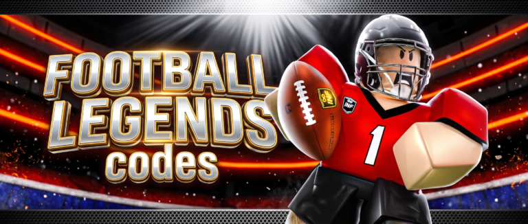 Roblox Football Legends codes banner