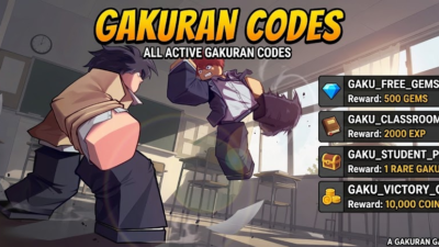 Roblox Gakuran codes banner