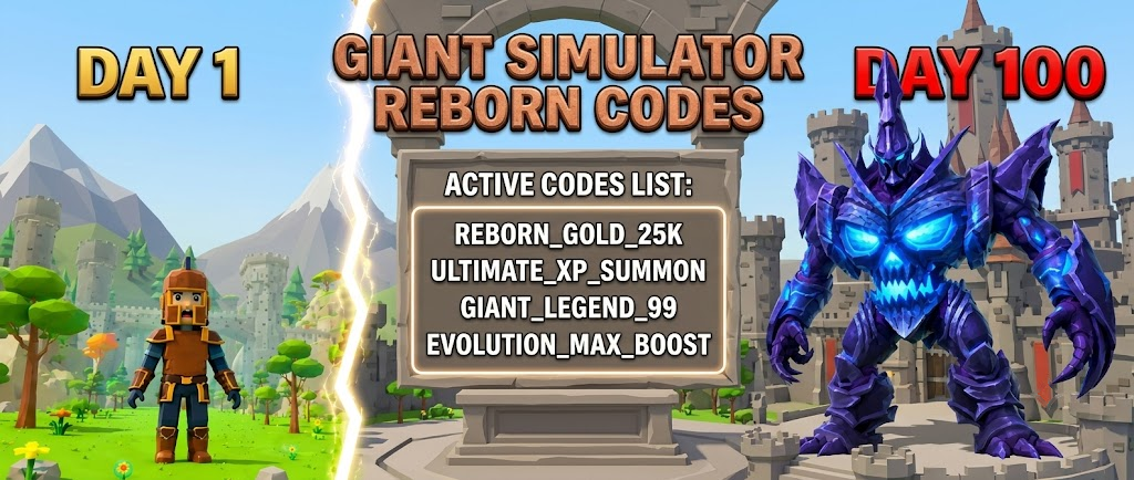 Roblox Giant Simulator Reborn Codes for September 2026 – Free Embers, Potions, and more