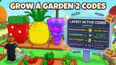 Roblox Grow a Garden 2 codes banner