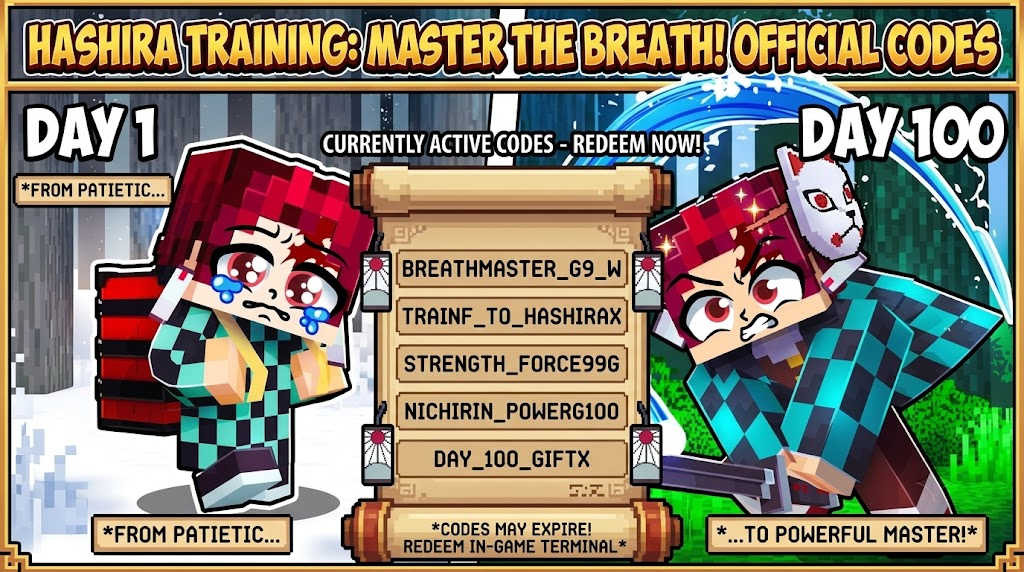 Roblox Hashira Training codes for September 2026 – Free Gems and Potions