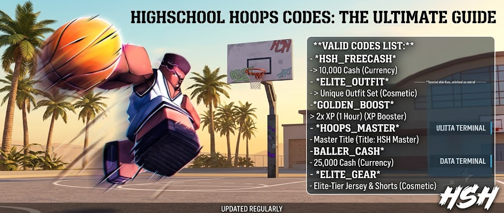 Roblox Highschool Hoops Codes for September 2026 – Free Coins, Packs, and Boosters