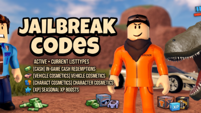 Roblox Jailbreak codes banner