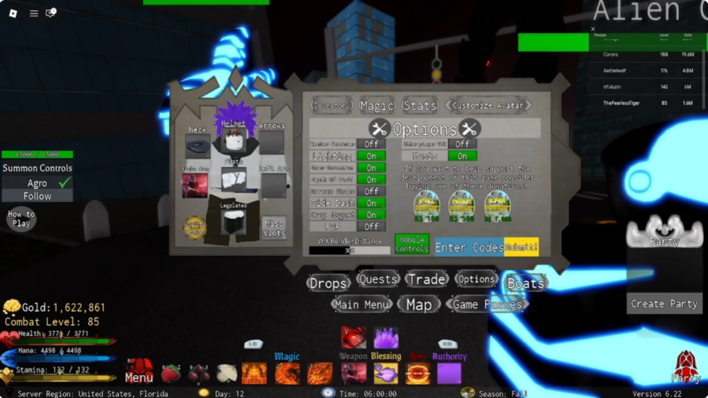 Legends ReWritten code redeem