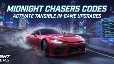 Roblox Midnight Chasers codes banner
