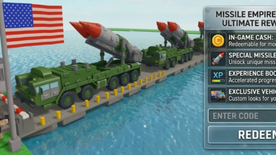 Roblox Missile Empire codes banner