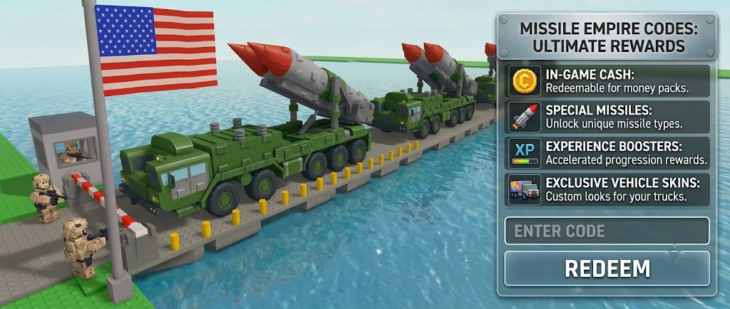 Roblox Missile Empire Codes for September 2026 – Free Spins, Missiles, Cash, and Gems