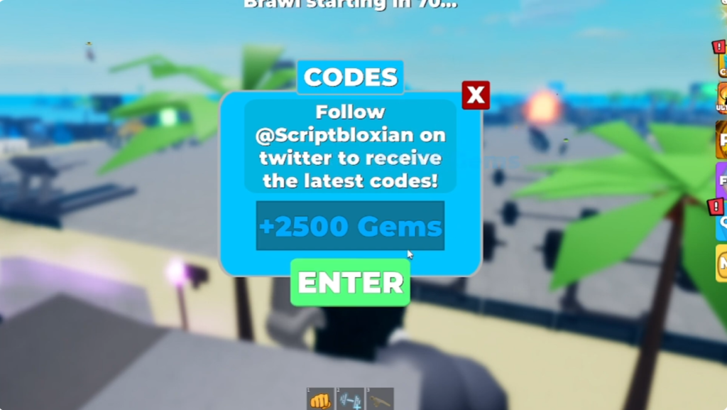 Muscle Legends code redeem