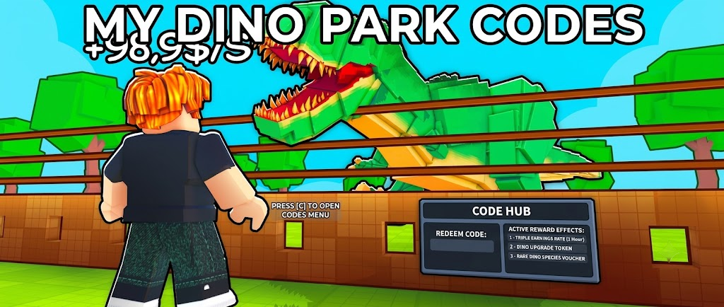 Roblox My Dino Park Codes for September 2026 – All Free Cash and Teeth