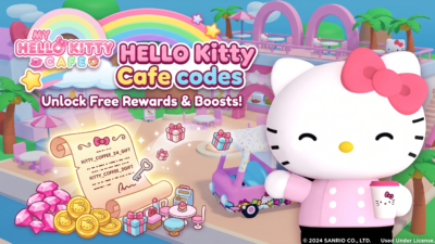 Roblox My Hello Kitty Cafe codes banner