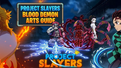Roblox Project Slayers Blood Demon Arts guide banner