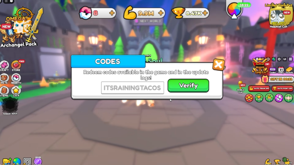Pull a Sword code redeem