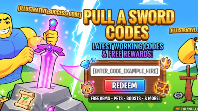 Roblox Pull a Sword codes banner