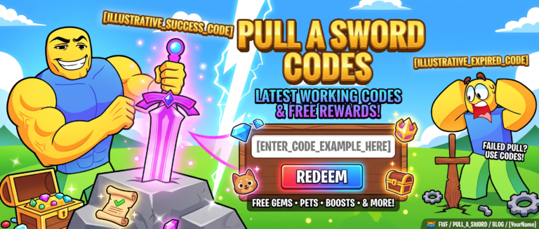 Roblox Pull a Sword codes banner