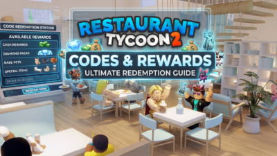 Roblox Restaurant Tycoon 2 codes banner