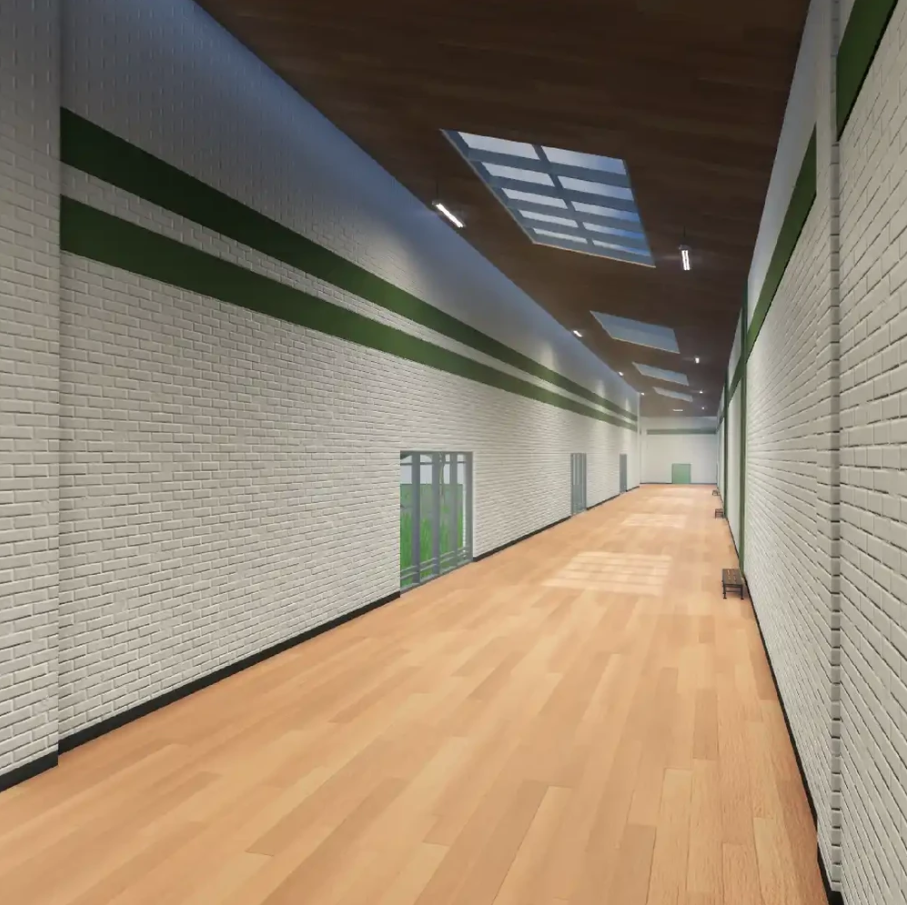 Four Corners Map in Roblox Evade