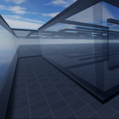 Maze Map in Roblox Evade
