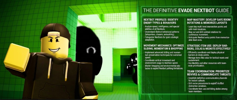 Roblox Evade Nextbots guide banner