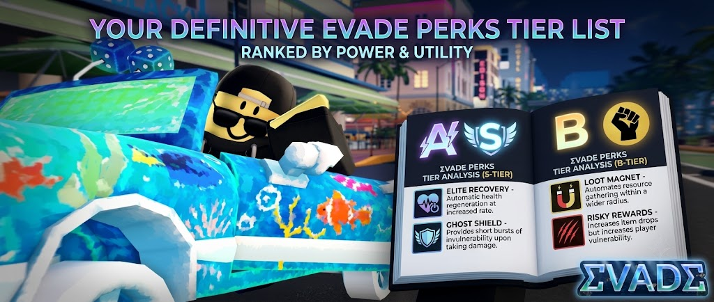Roblox Evade Perks – Complete List and Uses (September 2026)