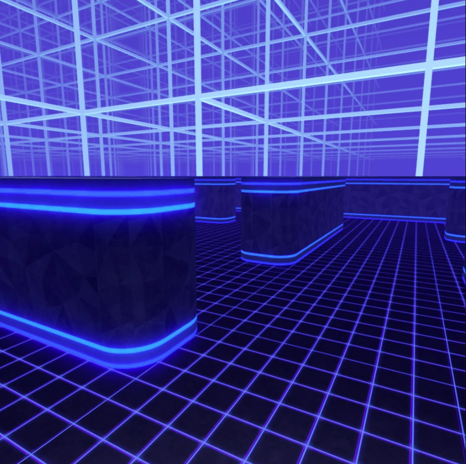 Retro Maze Map in Roblox Evade