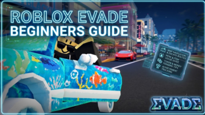 Roblox Evade Beginners guide banner