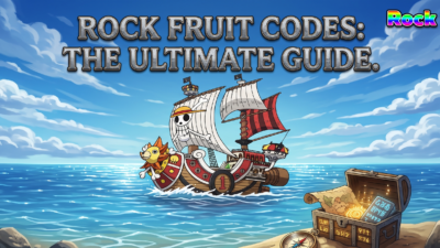 Roblox Rock Fruit codes banner
