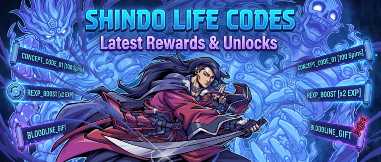 Roblox Shindo Life codes banner