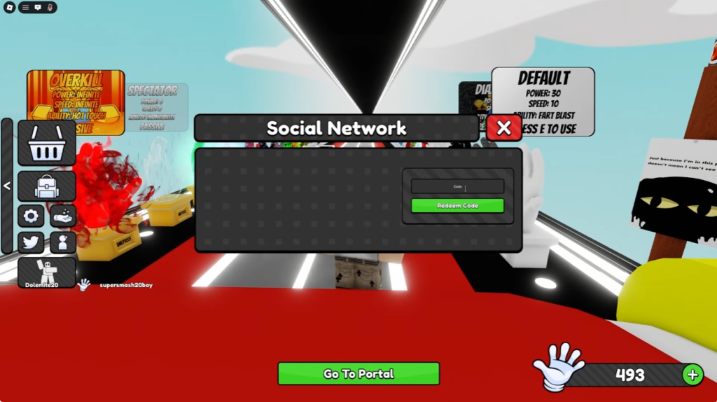 Slap Battles code redeem
